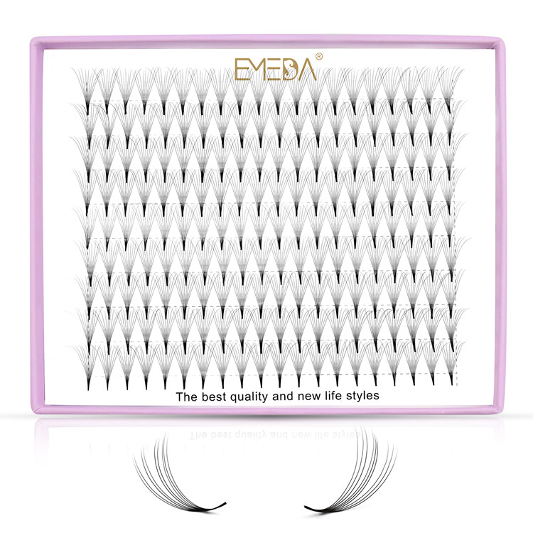 Private Label Middle Tape Premade Volume Eyelash Extensions